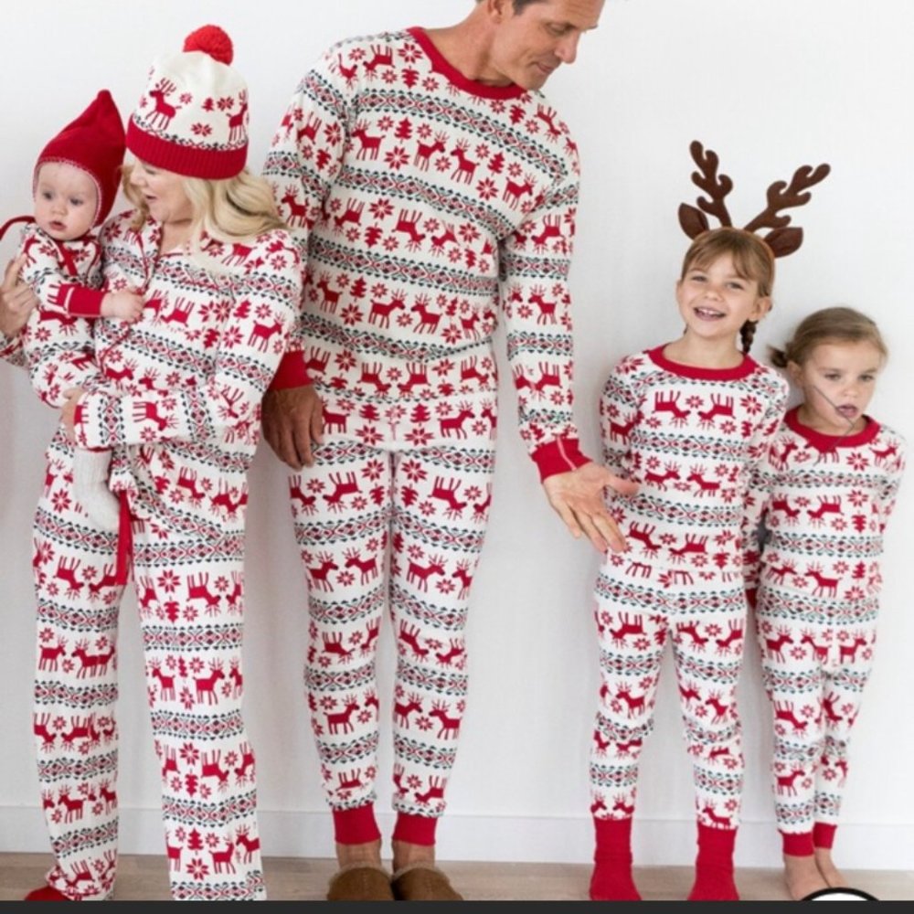 Hanna Andersson NWT Adult Pajama Set - Deer Dear